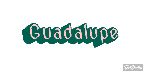 Guadalupe Текстовый эффект