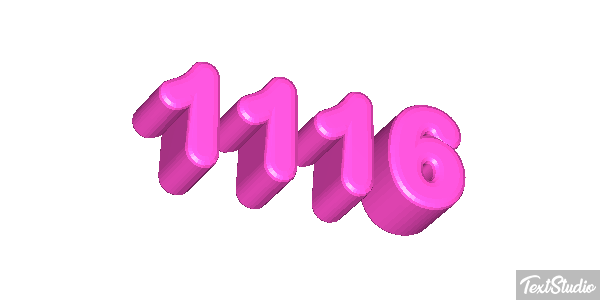 1116 Tekst effect