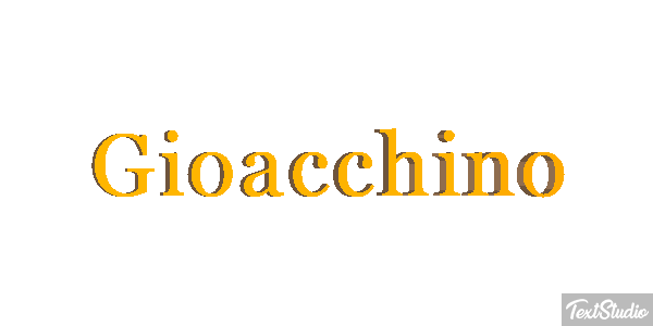 Gioacchino Efekt tekstowy