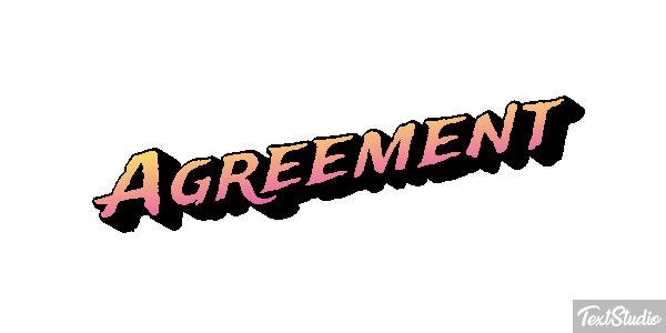Agreement Text effect