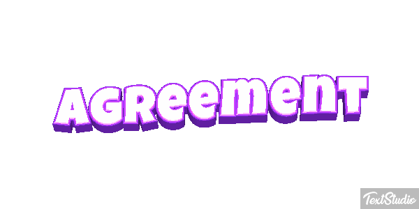 Agreement Text effect