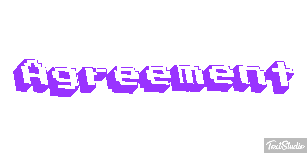 Agreement Text effect