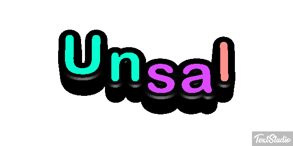 Ünsal Effetto testo