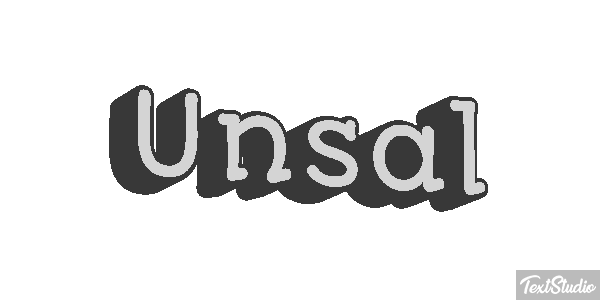 Ünsal Effetto testo