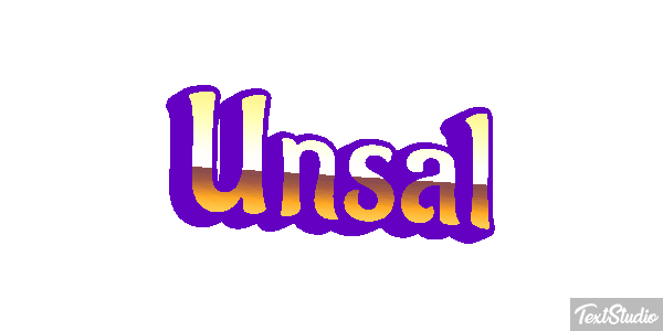 Ünsal Effetto testo
