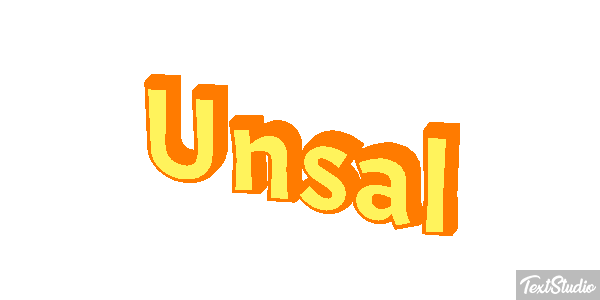 Ünsal Effetto testo