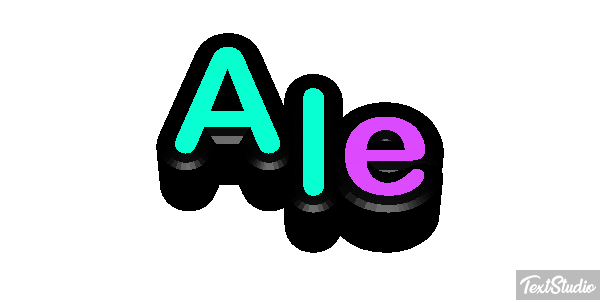 Ale Text effect