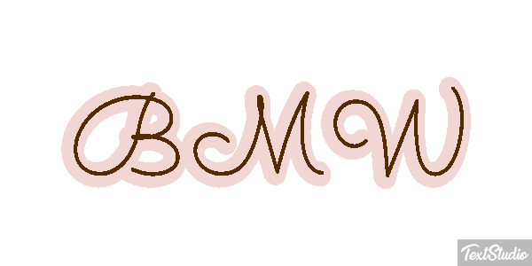 BMW Text effect