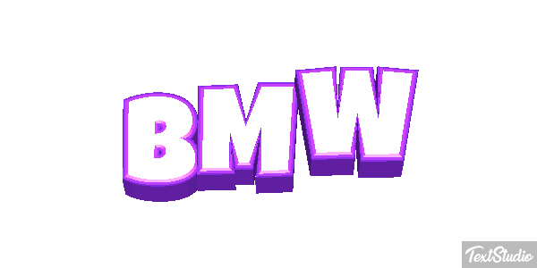 BMW Text effect