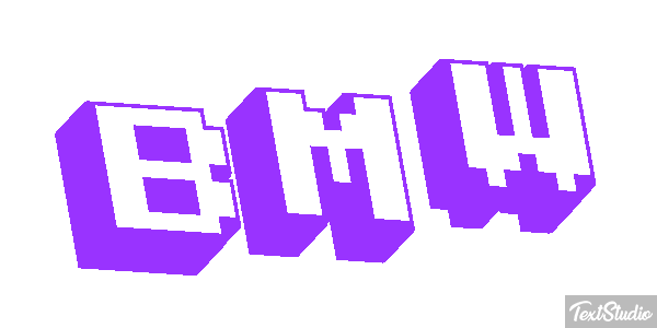BMW Text effect