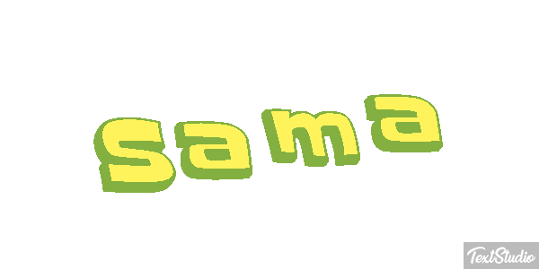 Sama Efekt tekstowy