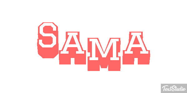Sama Efekt tekstowy