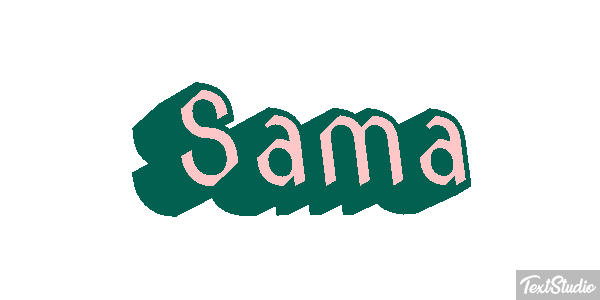 Sama Efekt tekstowy
