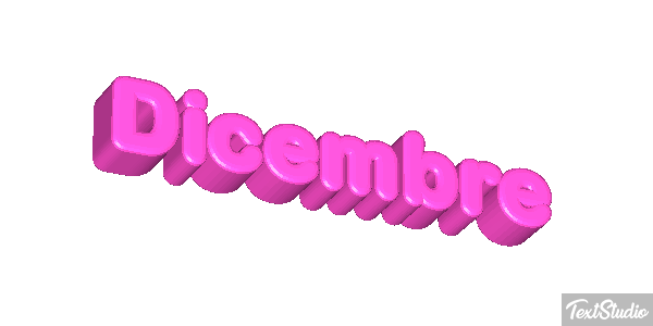 Dicembre Efecto de texto