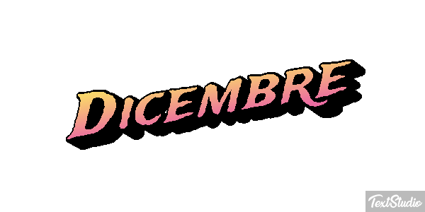 Dicembre Efecto de texto