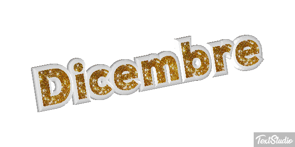 Dicembre Efecto de texto