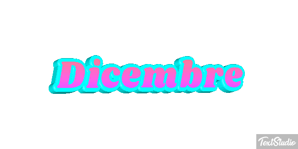 Dicembre Efecto de texto