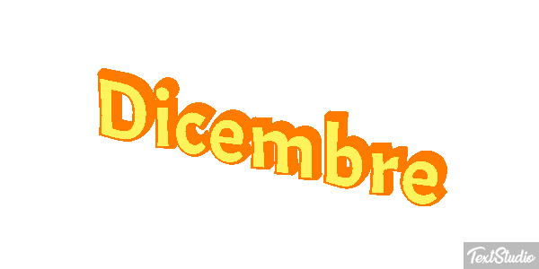 Dicembre Efecto de texto