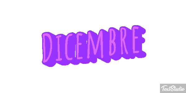 Dicembre Efecto de texto