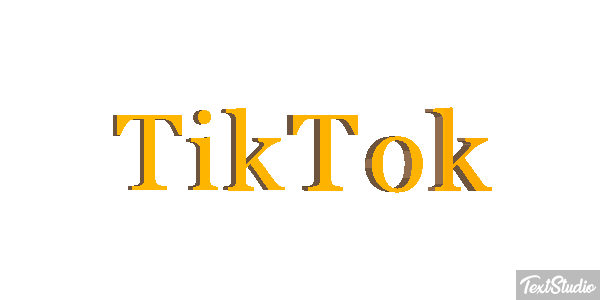 TikTok Text effect