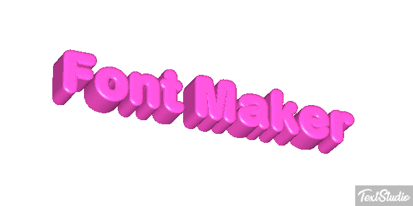 Font Maker Tekst effect