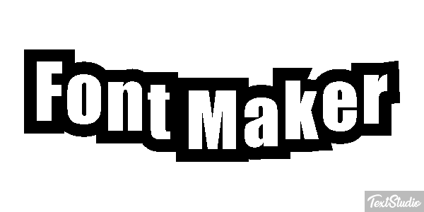 Font Maker Tekst effect