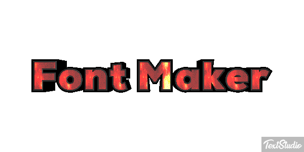 Font Maker Tekst effect