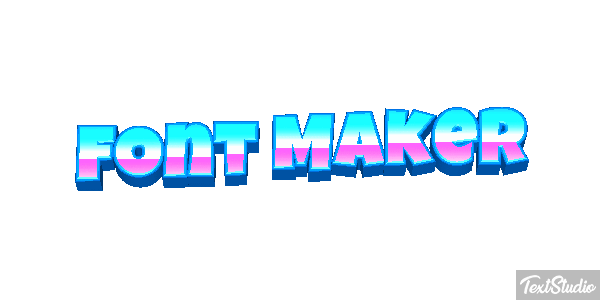 Font Maker Tekst effect