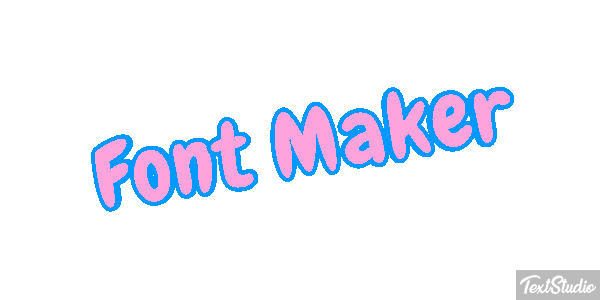 Font Maker Tekst effect