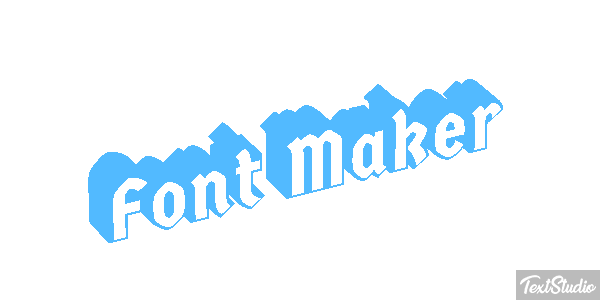 Font Maker Tekst effect
