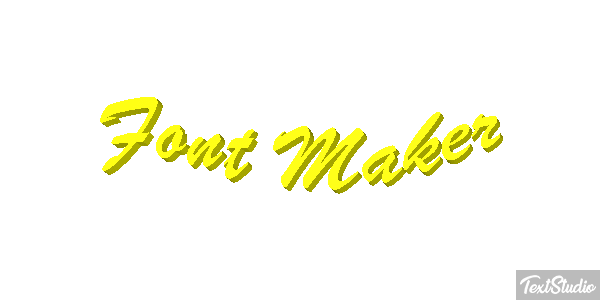 Font Maker Tekst effect
