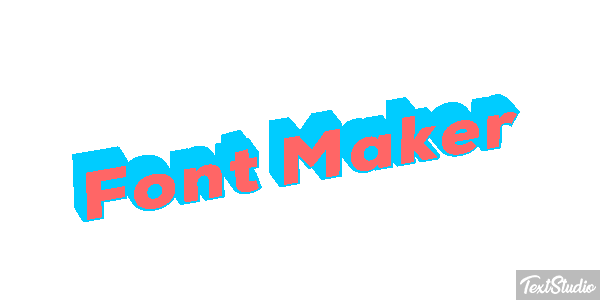 Font Maker Tekst effect