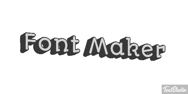 Font Maker Tekst effect