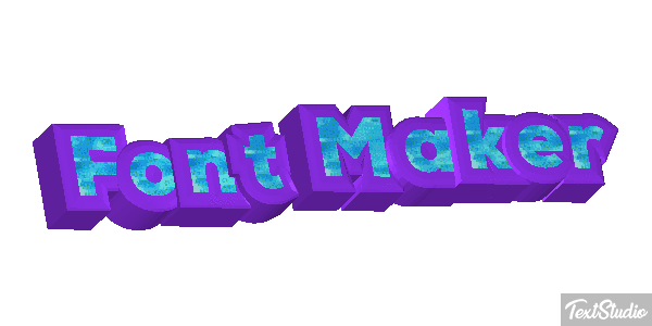 Font Maker Tekst effect