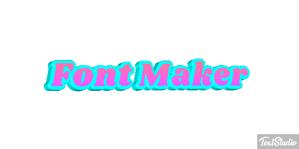 Font Maker Tekst effect