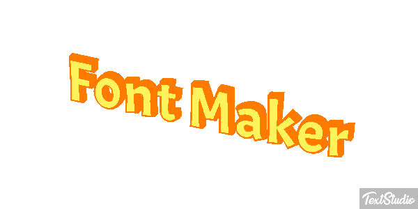 Font Maker Tekst effect