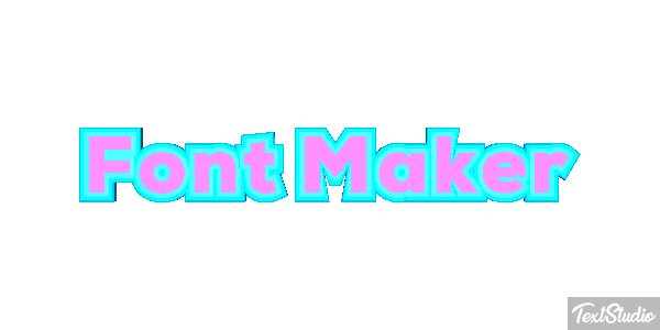 Font Maker Tekst effect