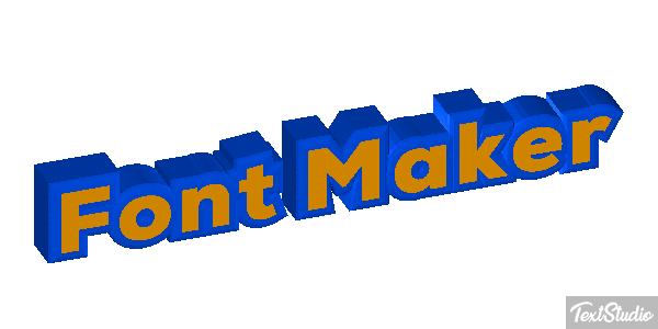 Font Maker Tekst effect
