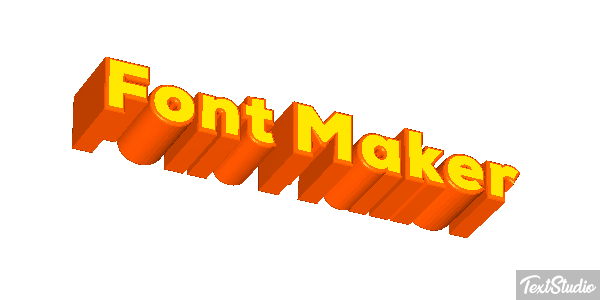 Font Maker Tekst effect