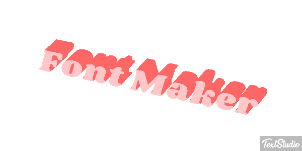 Font Maker Tekst effect