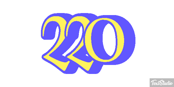 220 Metin efekti
