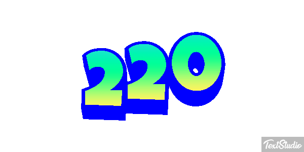 220 Metin efekti