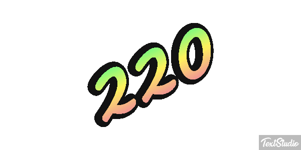 220 Metin efekti