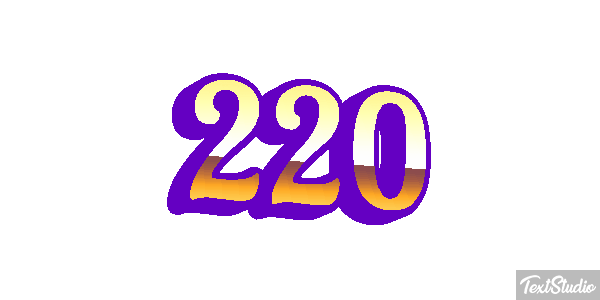 220 Metin efekti