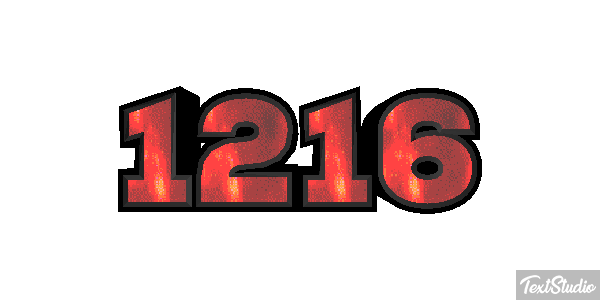 1216 Text effect