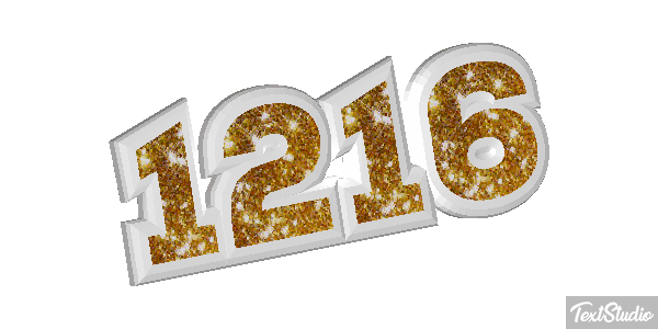 1216 Text effect