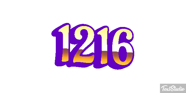 1216 Text effect