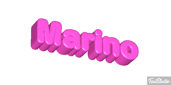 Marino Efecto de texto