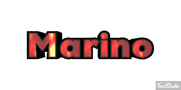 Marino Efecto de texto