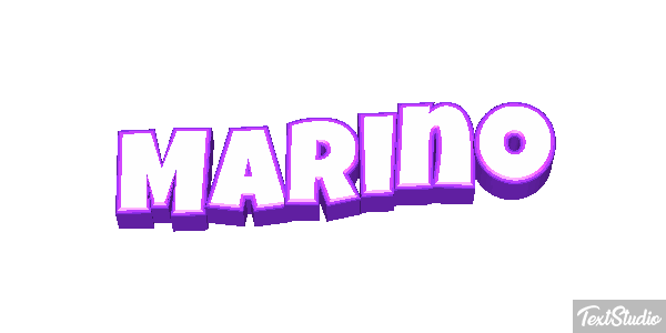 Marino Efecto de texto